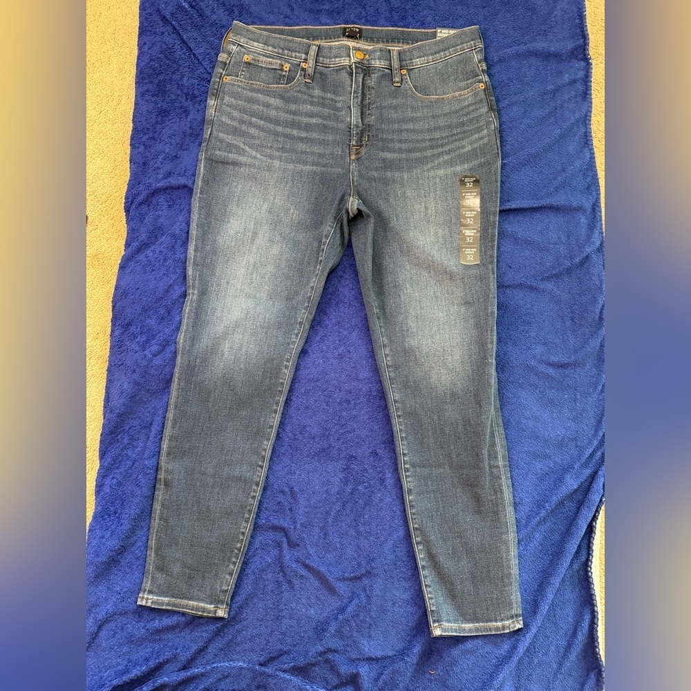J. Crew Women's Dark Blue Skinny Jeans